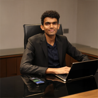 rajapushpa properties promoters - Director Mr. Akhil Reddy Parupati