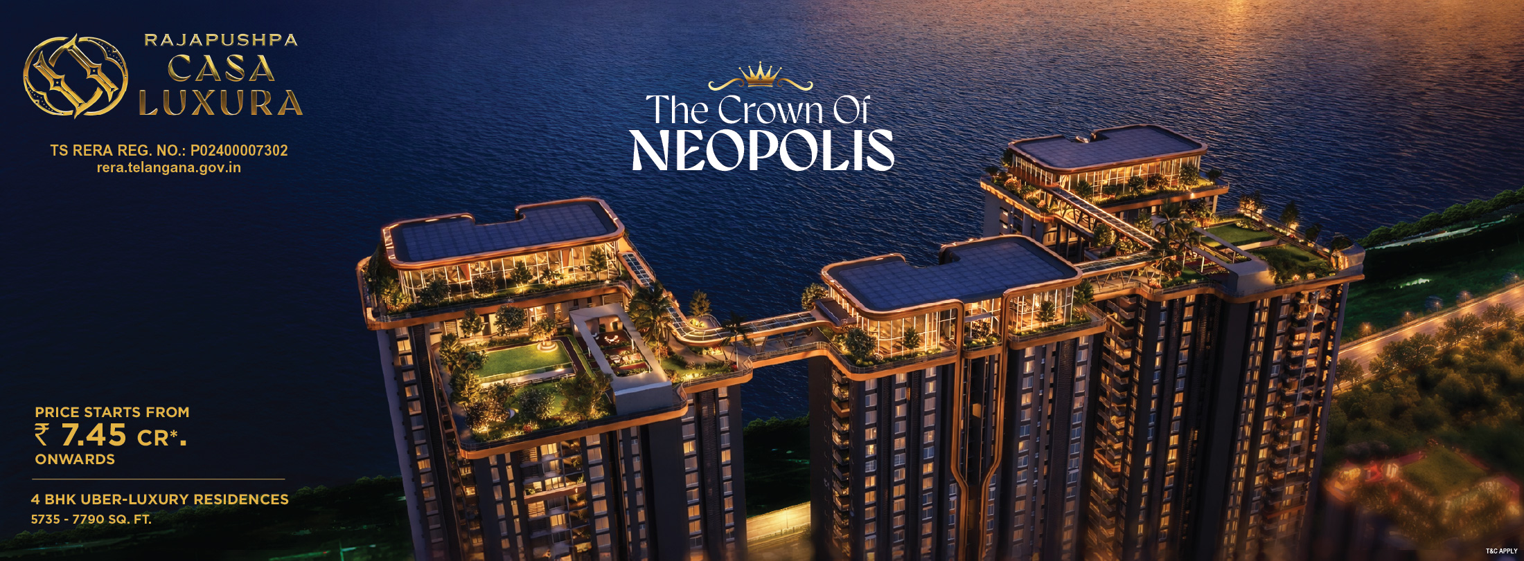 Rajapushpa CASA LUXURA