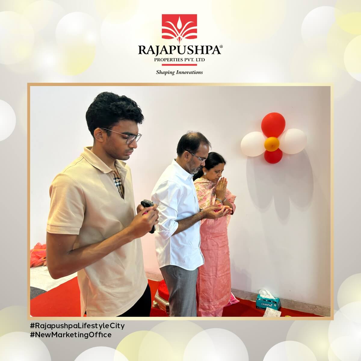 Rajapushpa Imperia Foundation Pooja