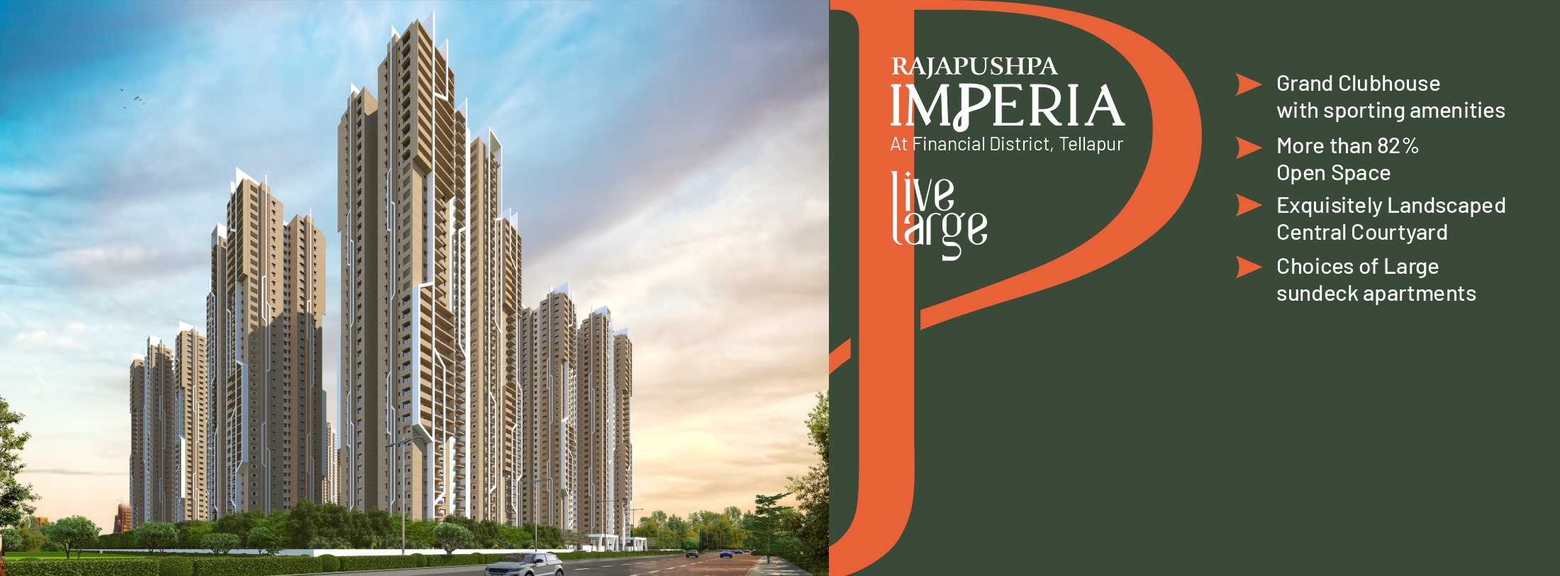 rajapushpa imperia - Experience an elevated Lifestyle. Live Large