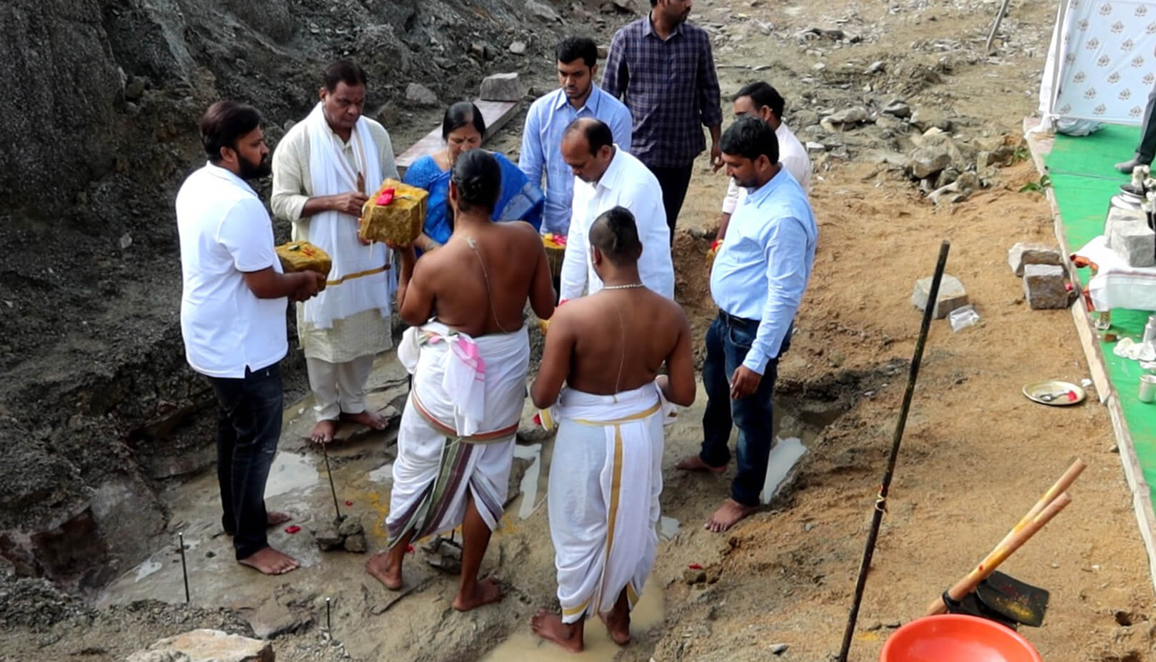 Rajapushpa Imperia Foundation Pooja