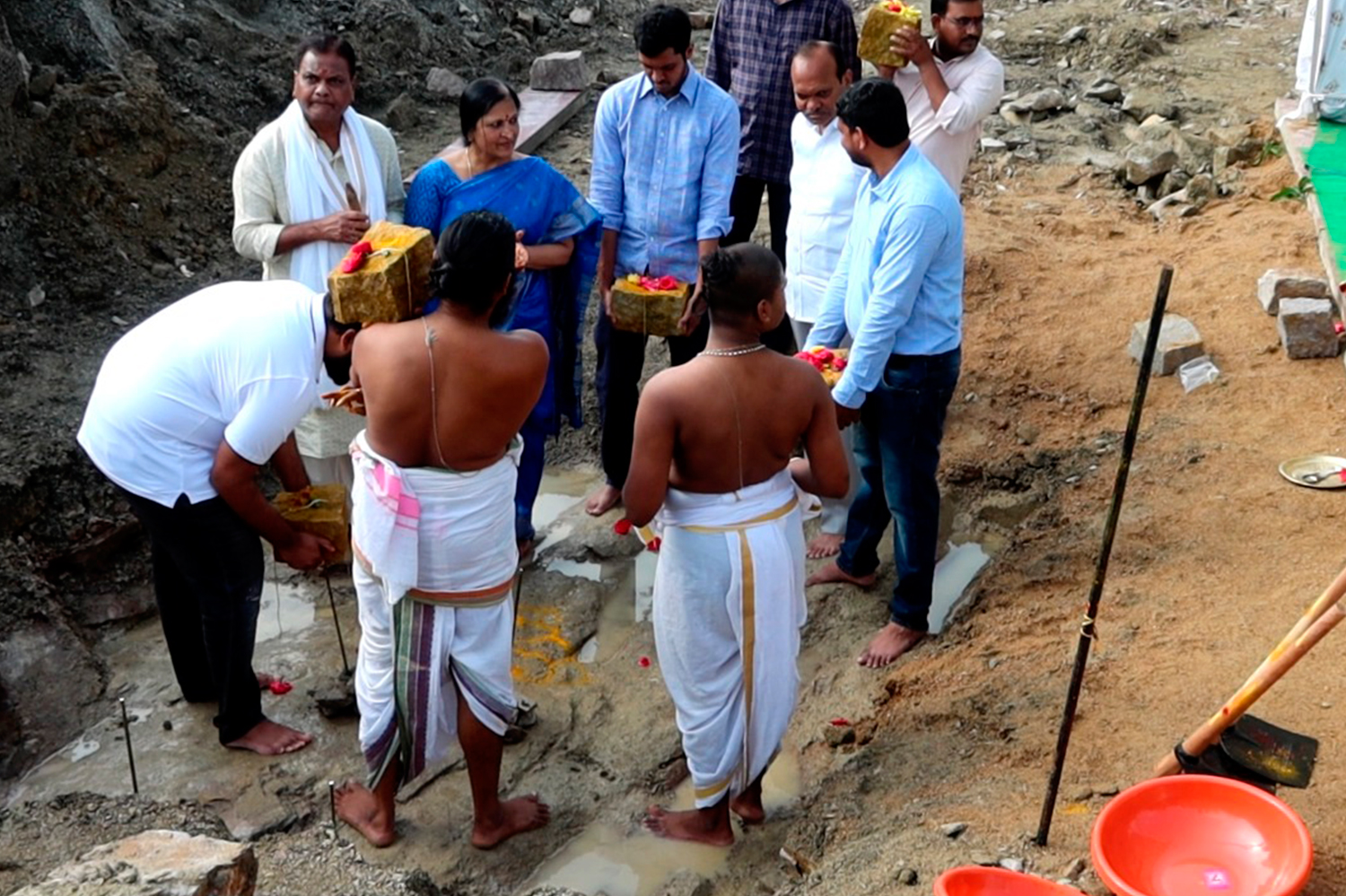 Rajapushpa Imperia Foundation Pooja