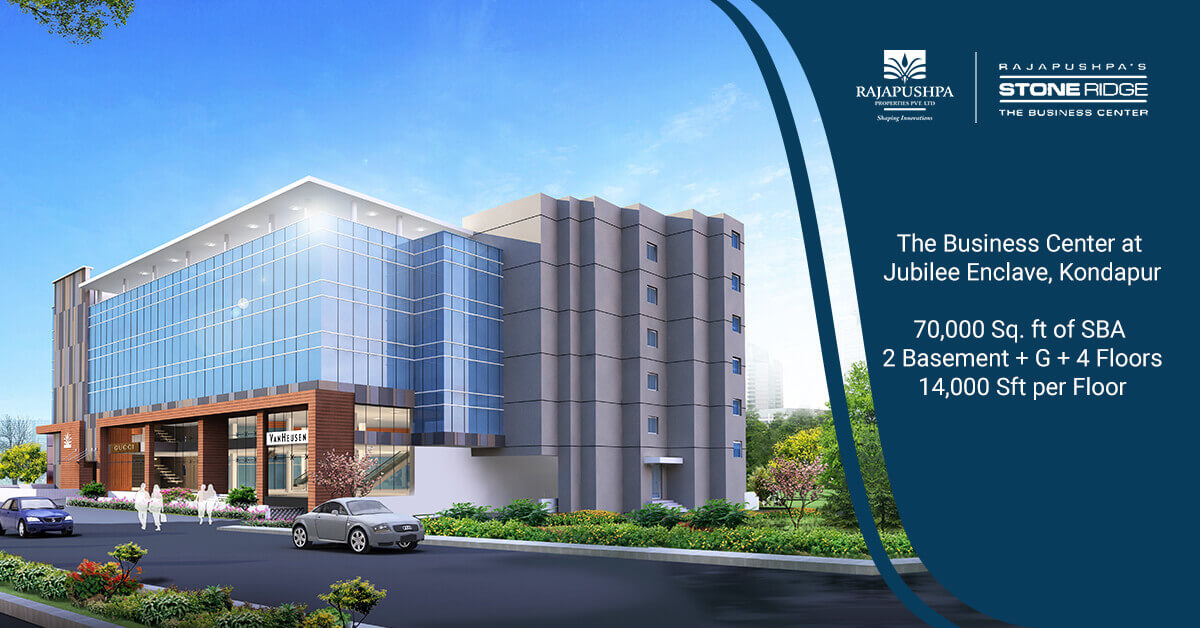 Rajapushpa Stone Ridge Business Center in Kondapur CoWorking Space