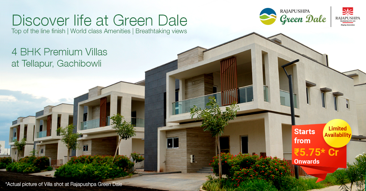 gated community villas in gachibowli