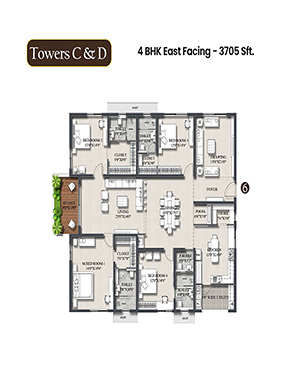 Rajapushpa Infina at Mancherevula - 3 & 4 BHK Apartments